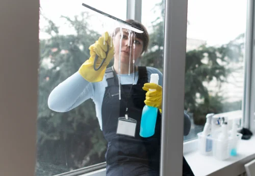 Nettoyage de vitres intérieures et extérieures à Échallon